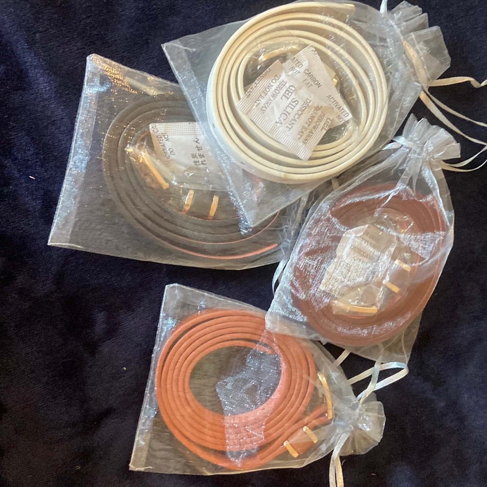Four thin belts
